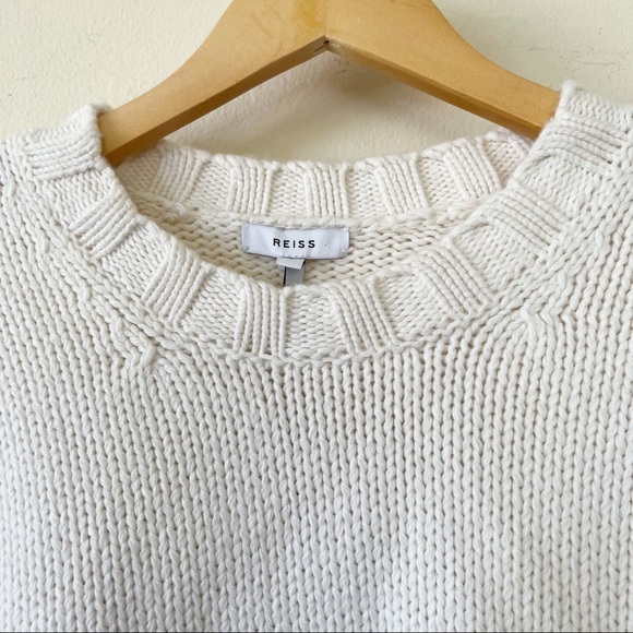 NWT Reiss Cady Keyhole Back Jumper Sweater sz l - Picture 5 of 8